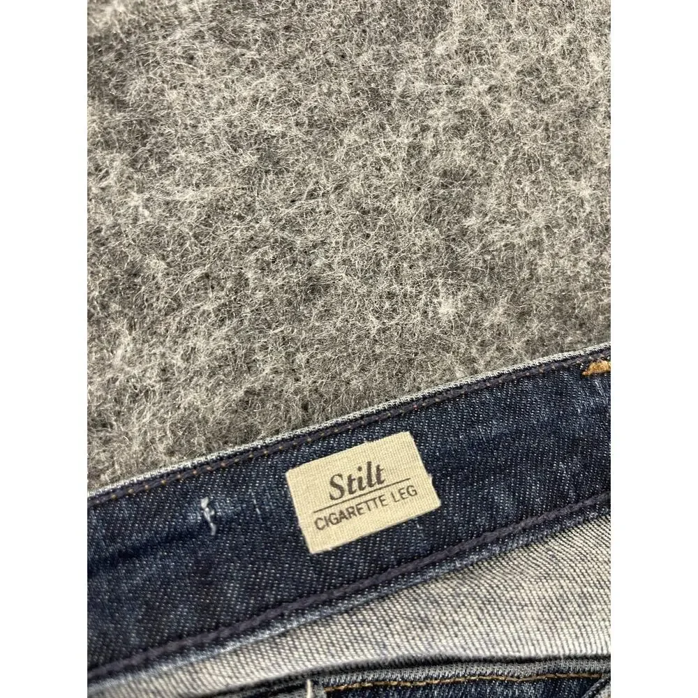 Adriano Goldschmied Jeans Womens 27 R Stilt Blue Cigarette Leg Denim Pants N117